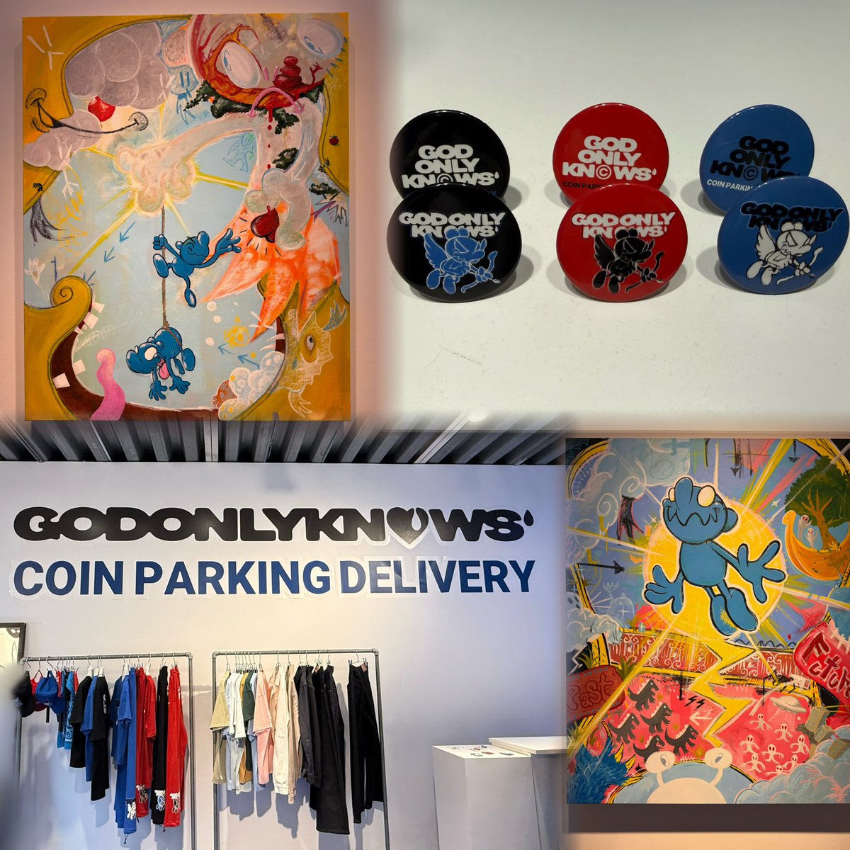 tomo_tk0306's tweet photo. GOD ONLY KNOWS×COIN PARKING DELIVERY
POP UP行ってきました!
見るだけのつもりが実際に見たら想像以上に可愛くて購入しちゃいました💖
スタッフの方もすごく優しくてサイズ感の相談や色んなお話をさせていただいてすごく幸せな空間でした♡
#岩田剛典
#GODONLYKNOWS
#GOK
#COINPARKINGDELIVERY https://t.co/yDCZBxnWp1