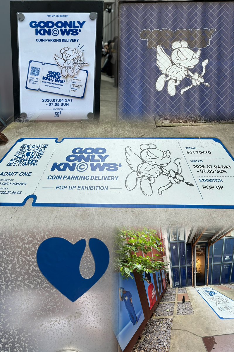 tomo_tk0306's tweet photo. GOD ONLY KNOWS×COIN PARKING DELIVERY
POP UP行ってきました!
見るだけのつもりが実際に見たら想像以上に可愛くて購入しちゃいました💖
スタッフの方もすごく優しくてサイズ感の相談や色んなお話をさせていただいてすごく幸せな空間でした♡
#岩田剛典
#GODONLYKNOWS
#GOK
#COINPARKINGDELIVERY https://t.co/yDCZBxnWp1