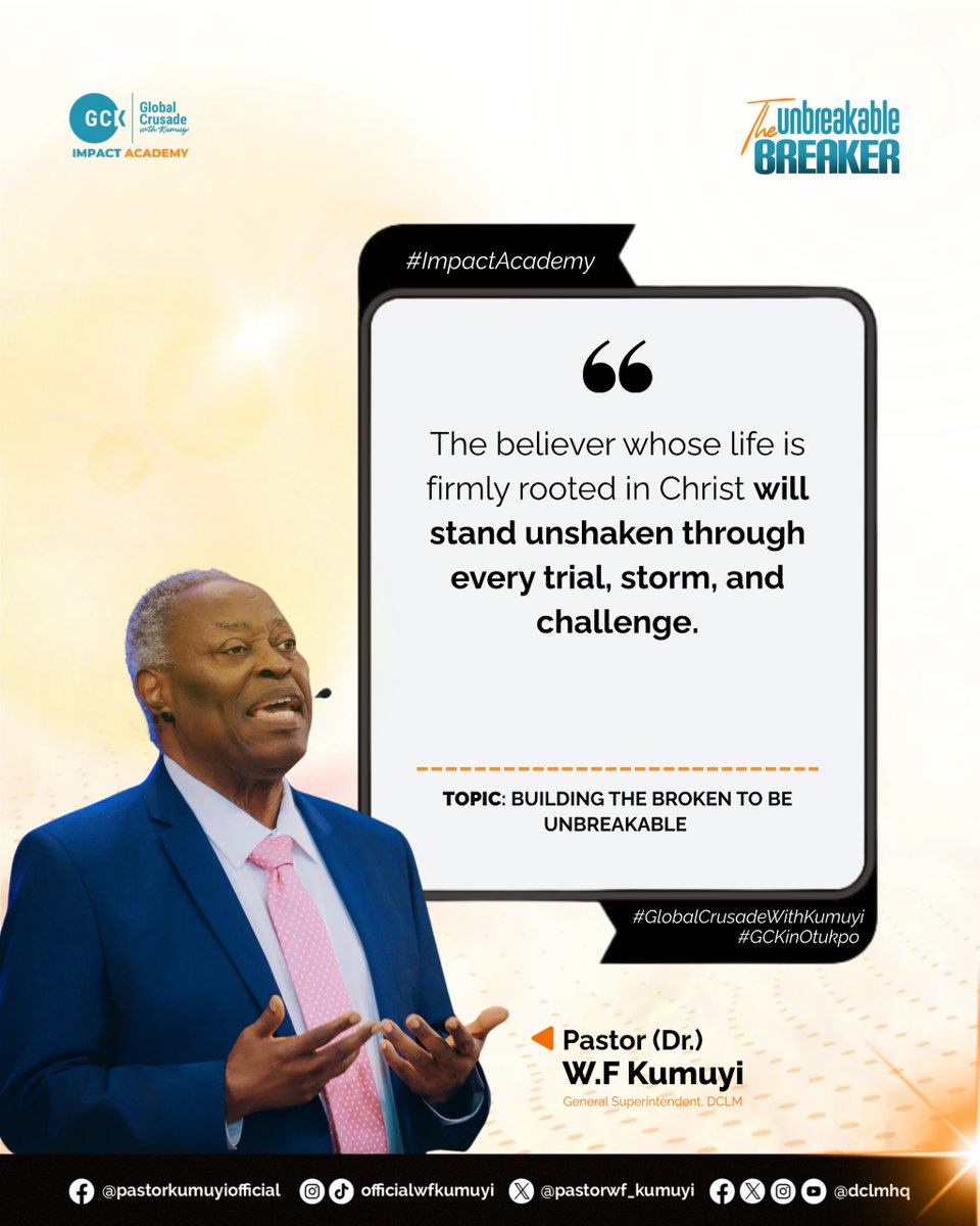 dclmhq's tweet photo. Pastor Dr. W.F. Kumuyi had an unforgettable moment with the young people at the Impact Academy during the GCK in Otukpo. Find some of the excerpts below; https://t.co/YFkBVIJKQu