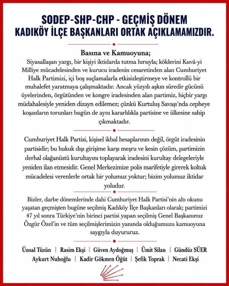 aykurtnuh's tweet photo. Dün olduğu gibi bugün de; meşruiyetin, örgüt iradesinin ve demokratik siyasetin yanındayız. Boyun eğmeyeceğiz. https://t.co/rso5NiOa8Y
