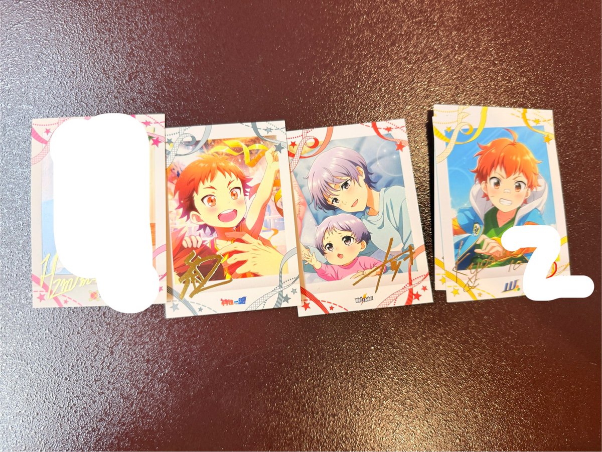 6tsunoP's tweet photo. 【交換】 SideM ぱしゃこれ 10弾　リメショ

譲　箔　享介2 夏来　朱雀
救　箔　東雲荘一郎　神谷幸広　各2

別ツイにNの交換の掲載中 https://t.co/fAKRqsB5pV