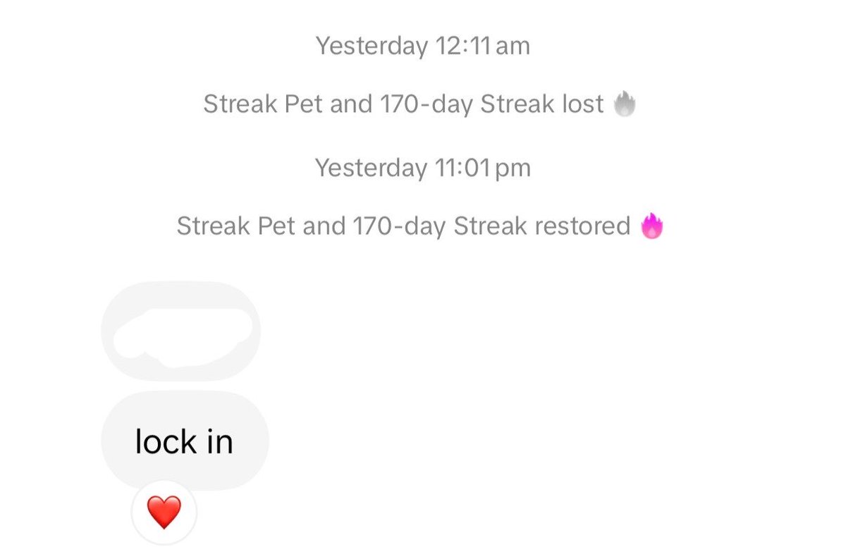 bahsingse's tweet photo. these tiktok streaks get serious https://t.co/hsZekFjqfT