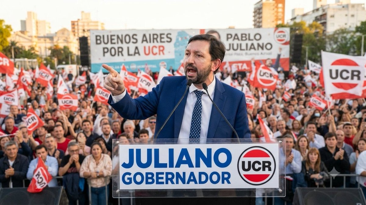 NCereijo's tweet photo. ¿Votarías a @PabloJulianoLP para Gobernador bonaerense por la @UCRBuenosAires ?

1 SÍ 
2 NO https://t.co/pdA2ZE0mcG