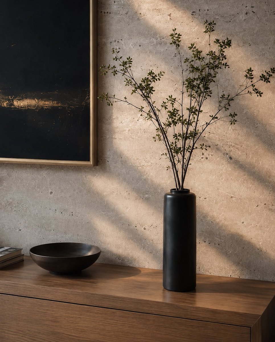 archiscan's tweet photo. Earthy tones and quiet corners. 🤎📜 https://t.co/xnvqp1AttB