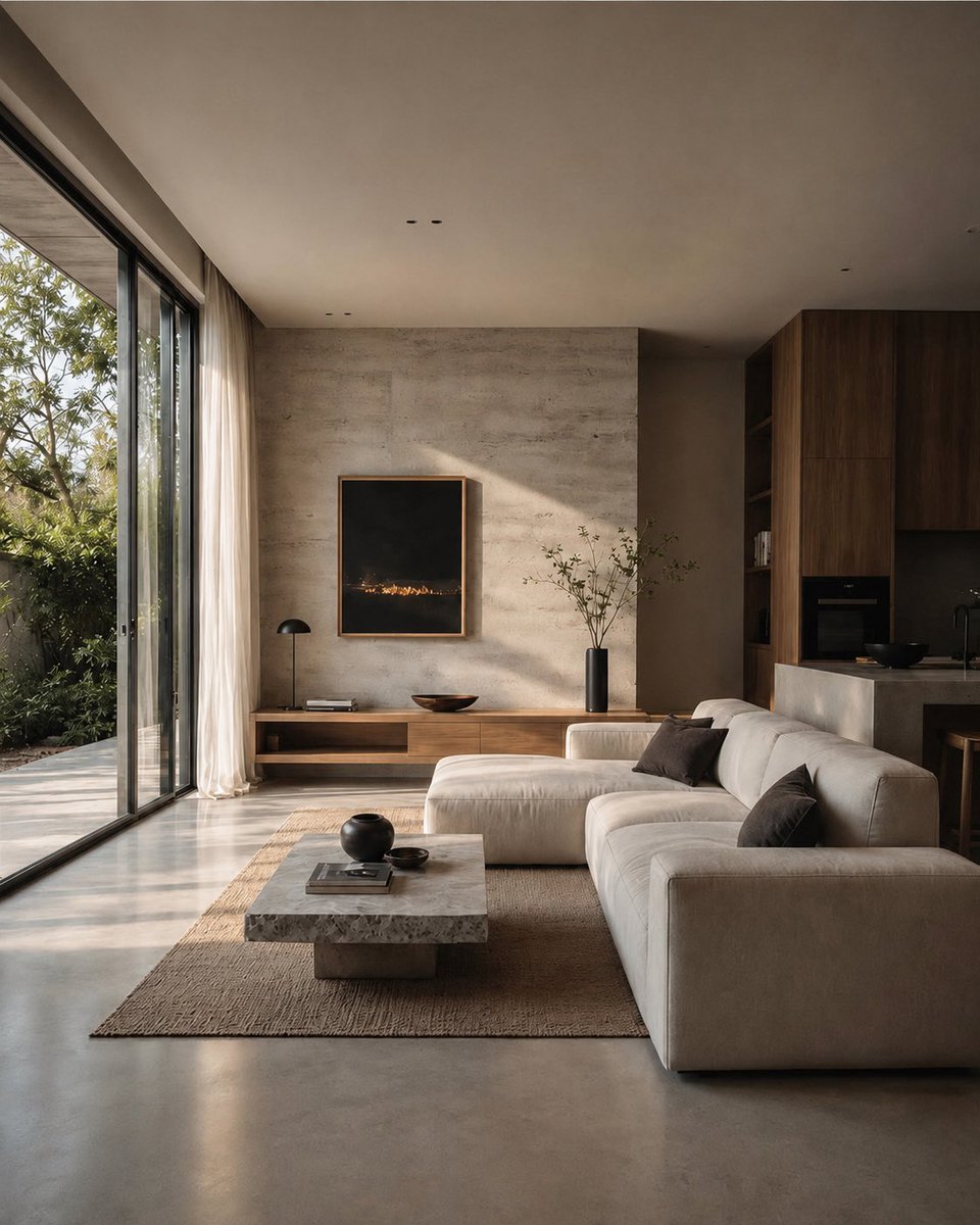 archiscan's tweet photo. Earthy tones and quiet corners. 🤎📜 https://t.co/xnvqp1AttB