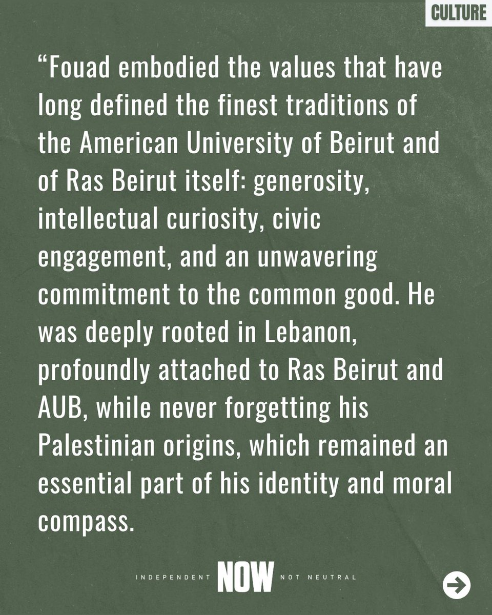 NOW_Lebanon__'s tweet photo. "Fouad Bawarshi and the Spirit of Ras Beirut" by Makram Rabah
@makramrabah 

Read The Full Article On Our Website:
https://t.co/sUEDSkvFzT

Linktree in Bio https://t.co/GqODkJXG2M