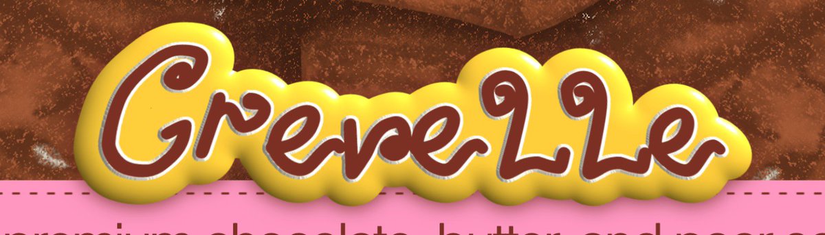 TheMysotis's tweet photo. here's my latest custom design ... I had so much fun working on it :> ♥ and I drew the dessert elements myself 🍪🍮 (sekalian reveal my font, karena aku pakai font buatan sendiri ... makin seneng karena cocok) https://t.co/pJAJJxi1ZE