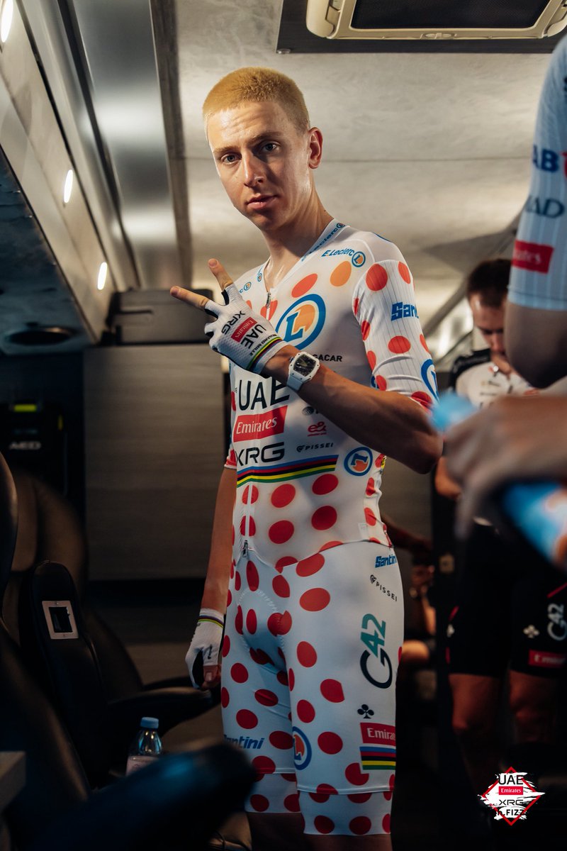 TeamEmiratesUAE's tweet photo. ✌️🔴⚪️🐐

@TamauPogi 

#WeAreaUAE #TDF2026 https://t.co/cZ8i4loxye