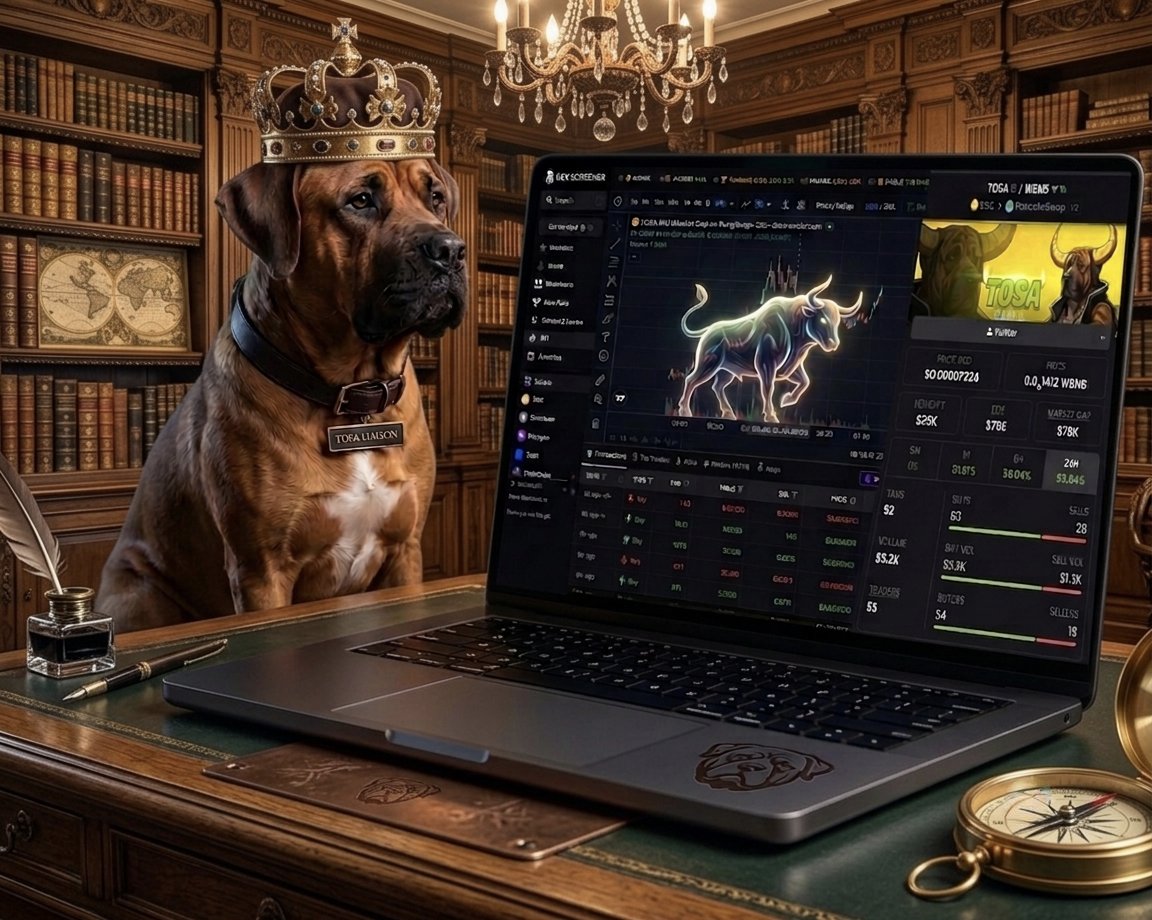 TOSAinuBNB's tweet photo. CzBinance The King is back! ๐
What happens when the powerful stance of #TOSA meets the rising hype of #BNB?
Smart and profitable trading! ๐ Dex Screener data doesn't lie.
Tosa Inu is declaring its kingship within the BNB Chain ecosystem.
โ#BNBChain $TOSA #CryptoHype #Crypto #BullMarket