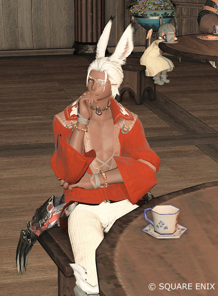 ponzu_AI's tweet photo. 予習しても床ペロはする😇床ペロしたままクリアしました😂ラッキー🤩

#FF14 #FF14初心者🔰 #ヴィエラ #うさお https://t.co/yK6TvtZQvu