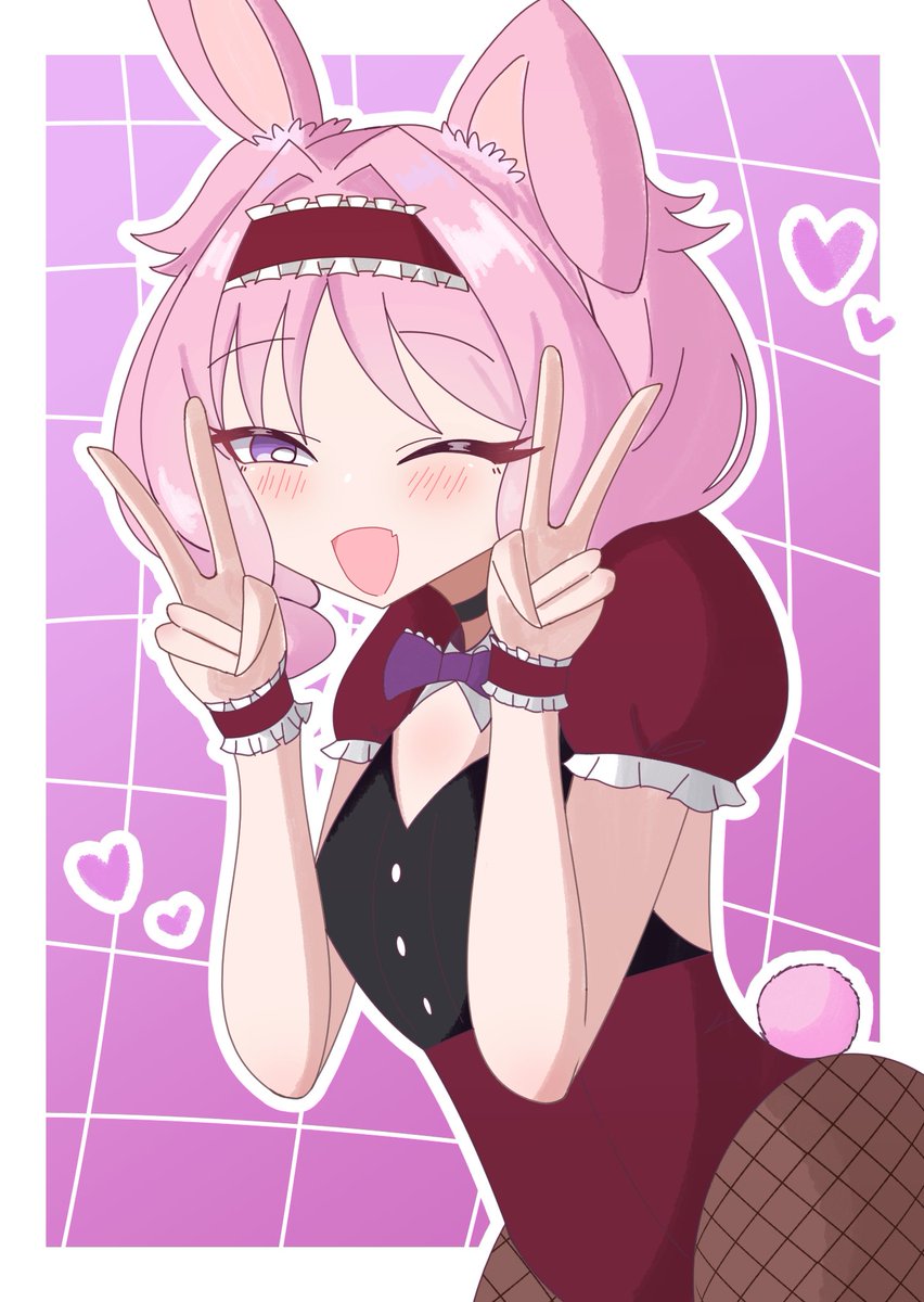 High_Negi188463's tweet photo. バニー撫子ちゃんですわ💜🐰 https://t.co/NOnbM4XWCe
