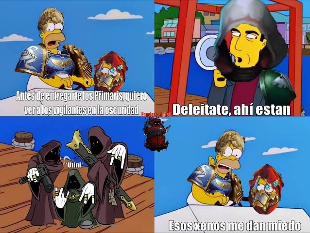 Don_follo111's tweet photo. @DogazPew Los conozco pero en realidad son los vigilantes en la oscuridad de warhammer 40k https://t.co/1Xww5rmyYN