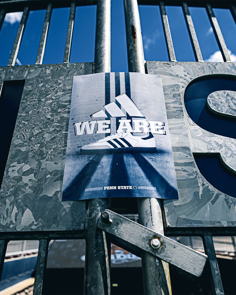 GoPSUsports's tweet photo. The three stripes are in town. 👀

#WeAre \\\ @adidas https://t.co/vMCaVlgmju