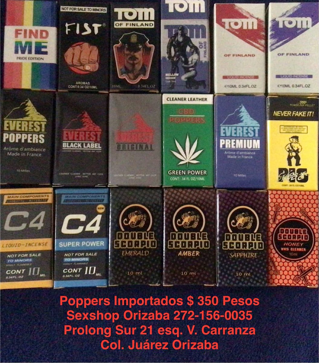 SexshopL22178's tweet photo. Sexshop Orizaba 272-156-0035
#poppers #gayorizaba #sworizaba #sdmsorizaba #dildoorizaba https://t.co/nDwIqKxEAE