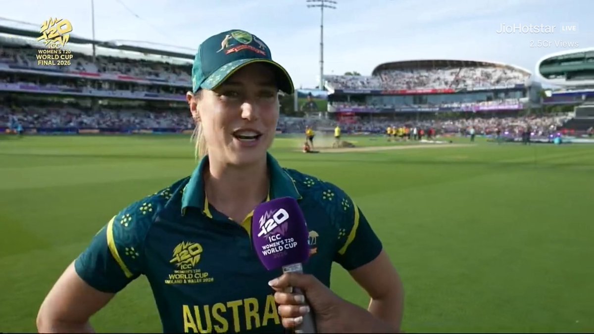 SaurabhTripathS's tweet photo. Abe ye orchestra band karo be @HomeOfCricket @ICC 😡

Want to see the GOAT Ellyse Perry with her 9th ICC Trophy 🏆 https://t.co/qlto4F6cCN