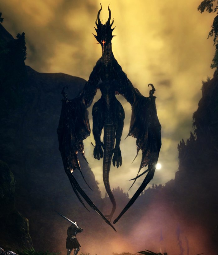 Chun_Grandfa's tweet photo. Top 4 Fromsoftware Dragon Bosses https://t.co/AndaC9vx6B