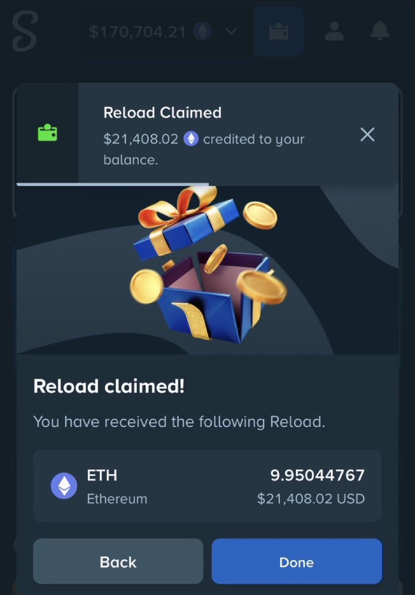 FezWeb3's tweet photo. I don’t even wanna gamble anymore but I still have to login each day to claim $21,400. https://t.co/muJB2ouc8S