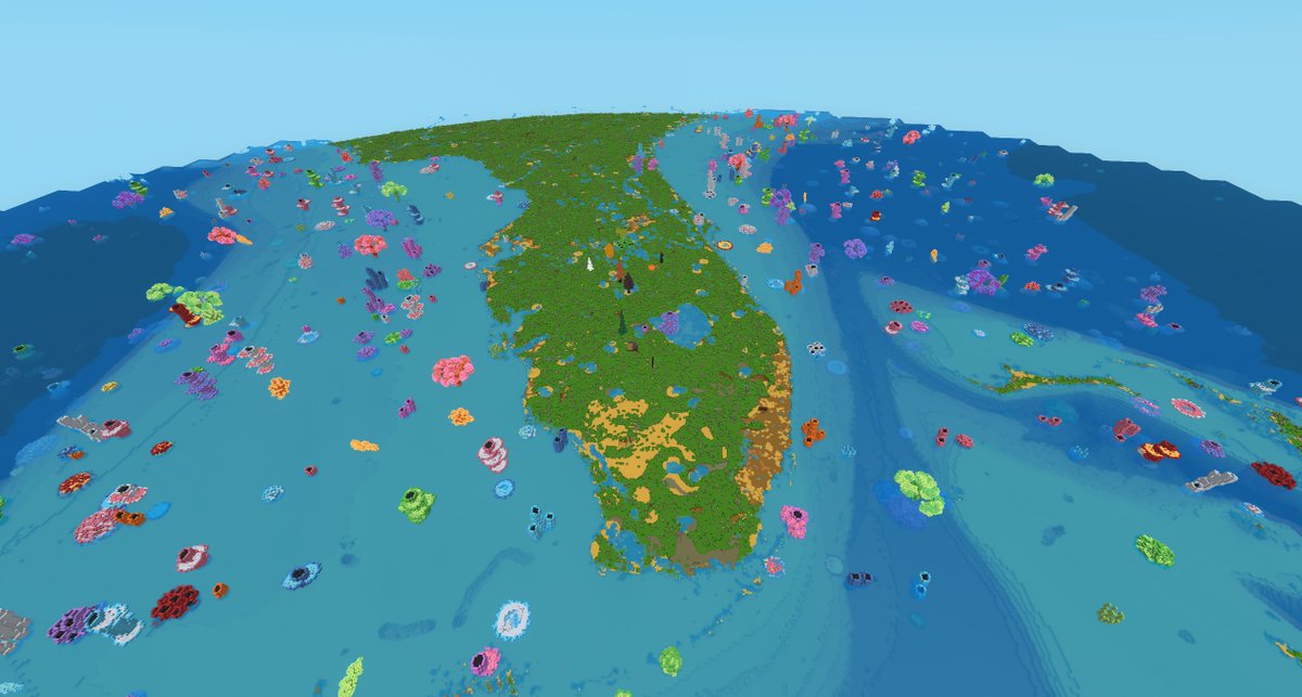 cyberaxe's tweet photo. HYTALE - Earth - It's alive 6GB
I'm looking for a server to host HytaleEARTH
Took 16 hours to process.
I might have overdone the coral a littlebit. It's really they are just very tall. in 2 feet of water.
#hytale #hytalemaps #hytaleservers #hytalemodding @htyale @Simon_Hypixel What do you think
