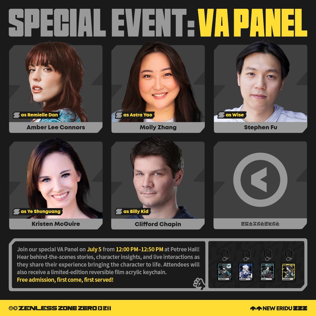 AmberLeeConnors's tweet photo. Can’t wait to see you guys for the ZZZ panel today!! 💕 🪽 💕 https://t.co/OPKtQSAlZA