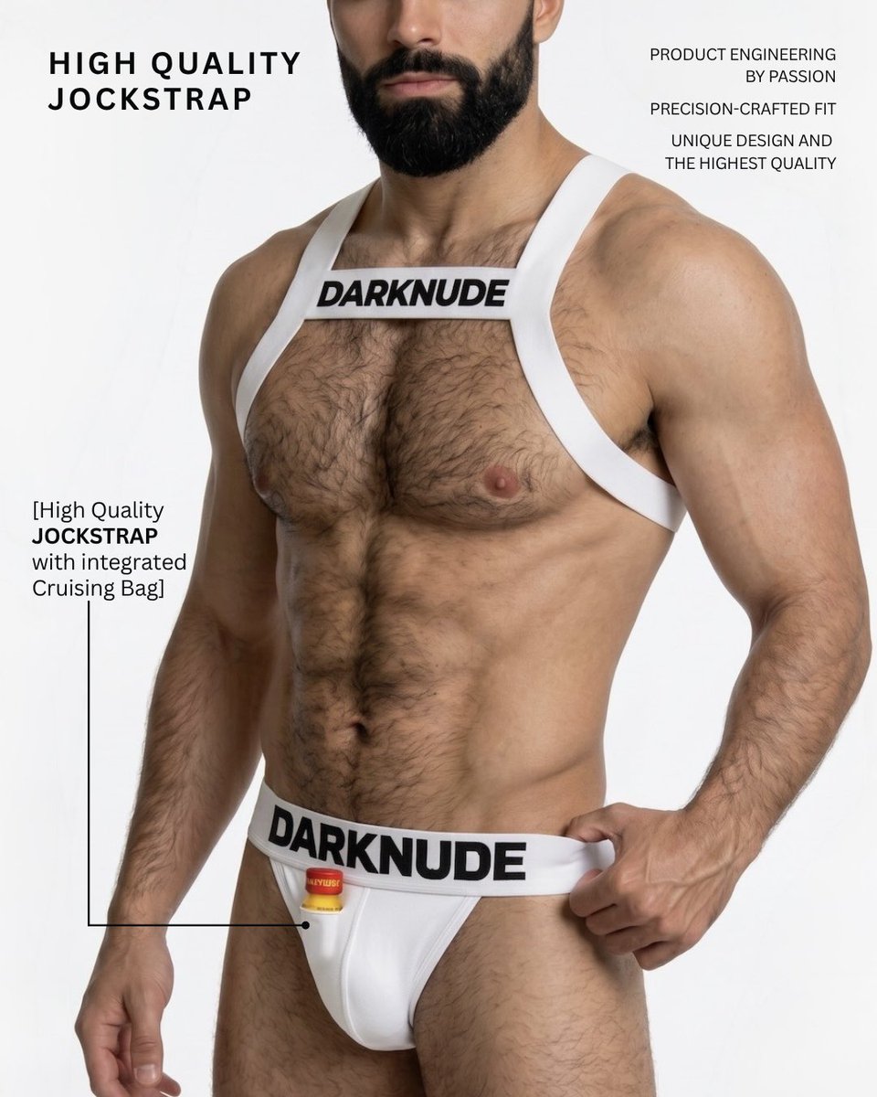 darknude_com's tweet photo. // JOCKSTRAP
LIMITED EDITION

Own the night. Own the look.
Der neue #DARKNUDE #JOCKSTRAP ist gemacht für Männer, die Aufmerksamkeit nicht suchen – sondern sie auf sich ziehen.

[Limited Edition im Online-Shop]
https://t.co/AROUHKov14
Be Rebellion, be confident, be a DARKNUDE! https://t.co/H0w1IcDgnC