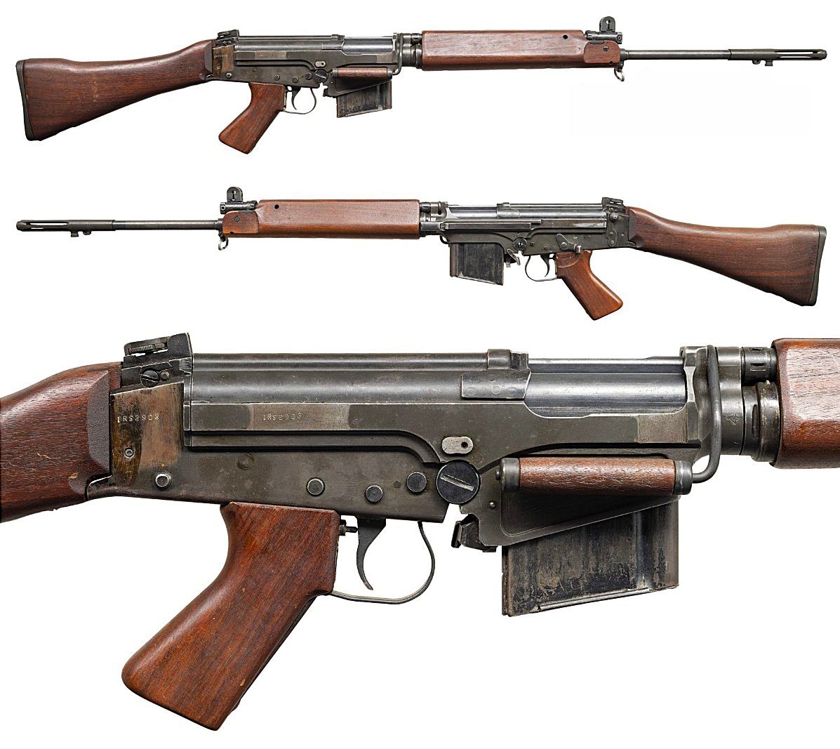 AutoMagArchive's tweet photo. Select-fire Canadian C1 FAL 7.62 NATO https://t.co/BWqMdbKWFm