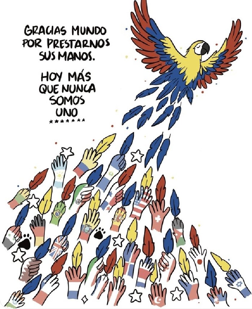 ProfAliJoaquin's tweet photo. Hoy se. cumple un año mas de la independencia  de nuestros país.
 pero en todas la calle de Venezuela nadie lo celebramos,  solo secreapira  tristeza y dolor por un pueblo desasistido https://t.co/w3XNKy2VIA