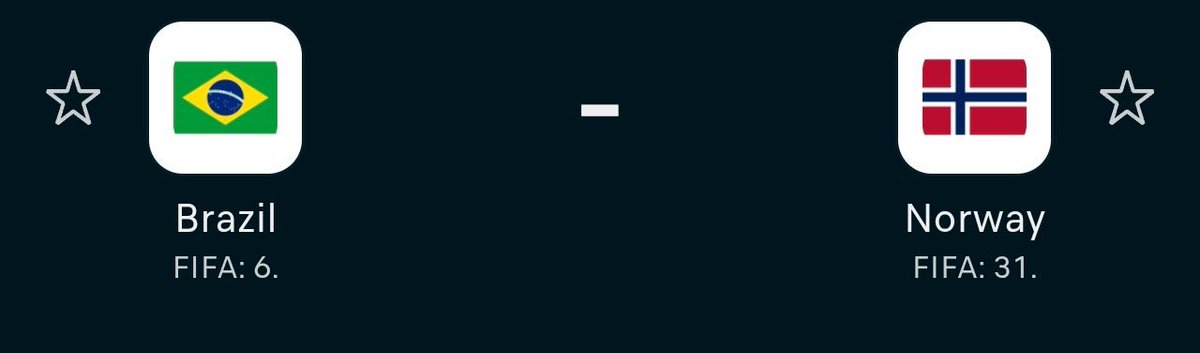 EmzyTheBadman's tweet photo. N10,000 to 1 people who predicts the correct score.

#brazil  #norway #worldcup https://t.co/R2JfcFkrye