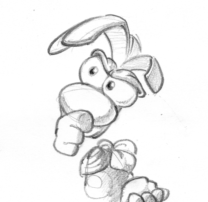 Nic_on_X's tweet photo. more Rayman doodles since you seem to take much merriment and delight from them https://t.co/k2KPry4AOp