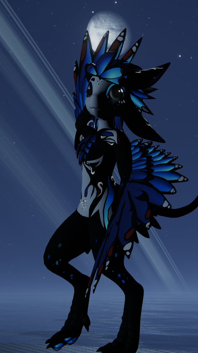 OfficialRevali's tweet photo. Senti looks beautiful under the stars!
#VRChat #Avali #Revali https://t.co/e2CnwubQ7u