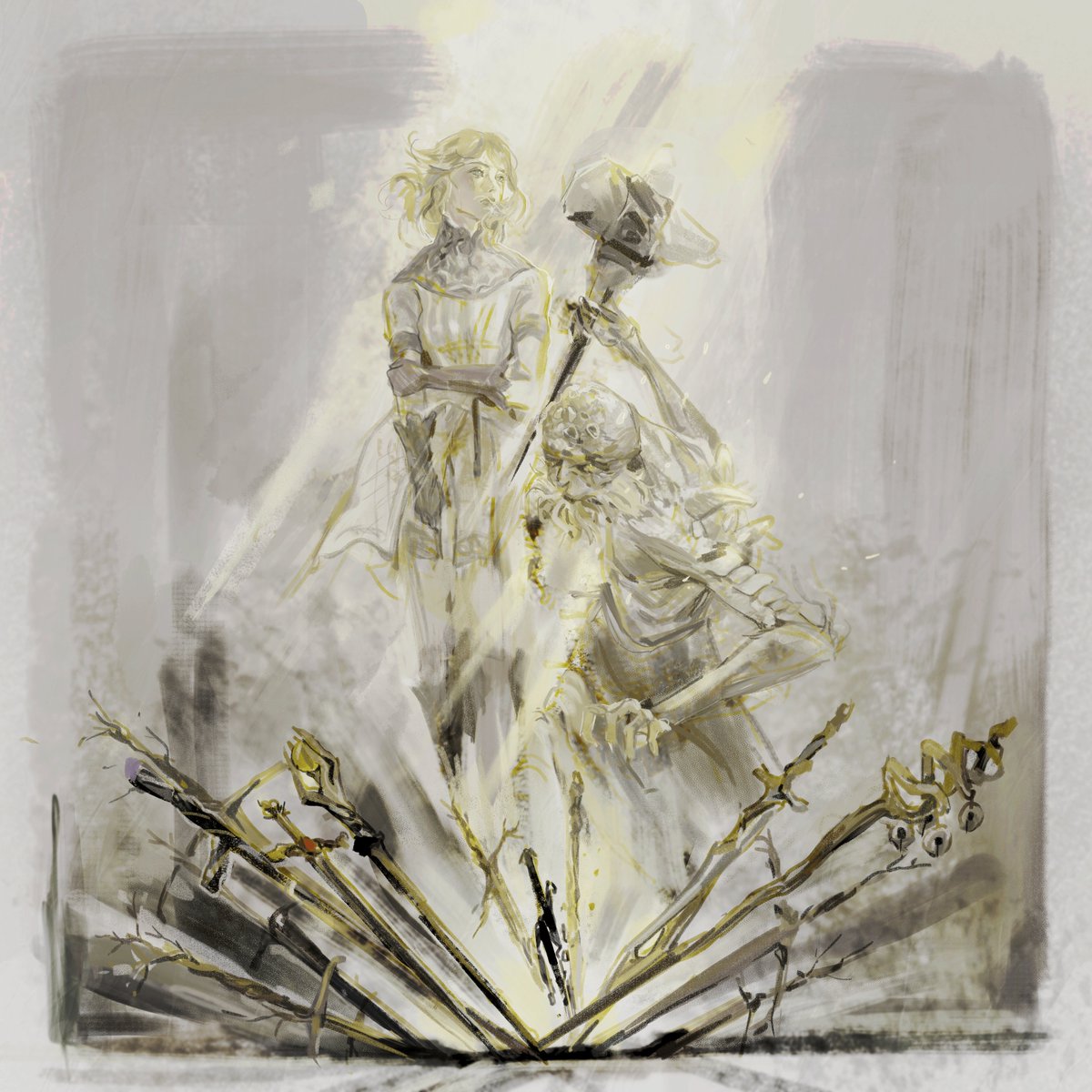 tongbao029's tweet photo. 大赐福-图片版
#ELDENRINGFANART https://t.co/mCZZbBbNF4