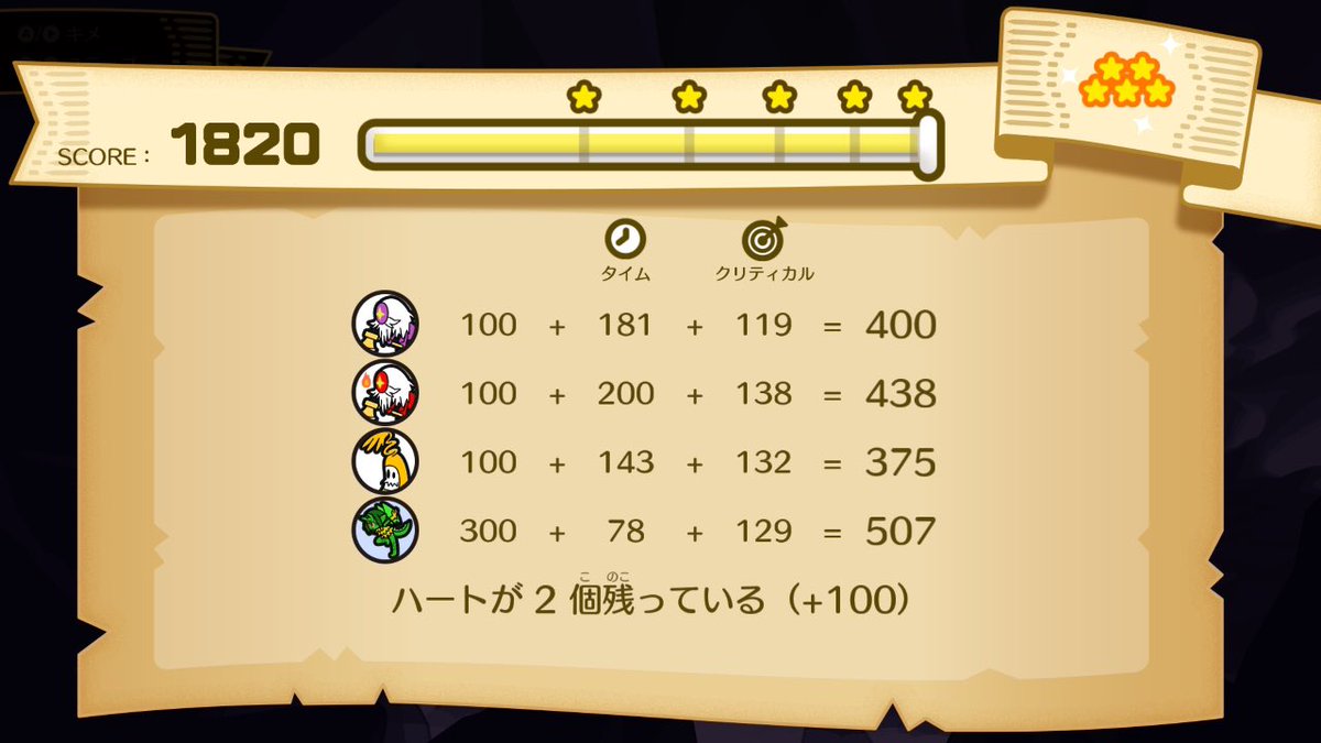 ksmtooon's tweet photo. 3番目の黄色い裏打ちのやつにハートを一個持っていかれたけどボス戦で意外とリズムキープできてて四天王撃破しました😉

ぶっちゃけこれがメインゲームでもいいくらいオモロい、大切に噛み締めていくぞ https://t.co/nX3rrHy3OQ
