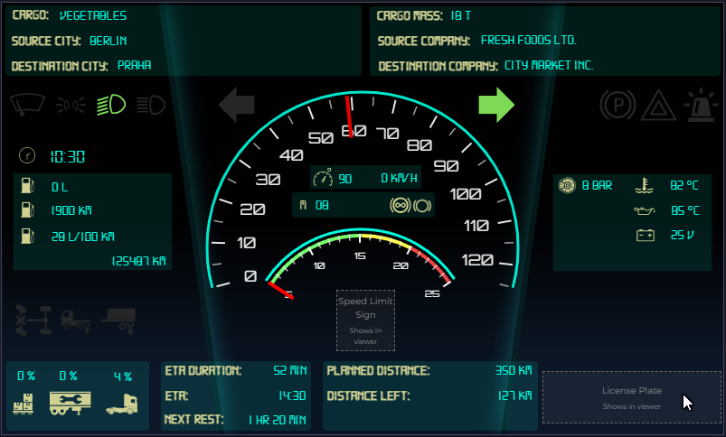 arrowsrealm's tweet photo. AetherTruk: Mystic Haul

This dashboard draws deep inspiration from the iconic Volvo FH 2012 series — that unmistakable, clean dash trusted by truckers across continents — but completely reimagined with a touch of pure magic. 🤪😉

https://t.co/efLB7DKjBd

#Trucky #TruckyDashboards @truckyhub  #EuroTruckSimulator2 #ETS2 #BestCommunityEver @SCSSoftware