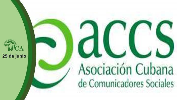 ICACuba's tweet photo. El 25 de junio la Asociación Cubana de Comunicadores Sociales (ACCS) cumple 35 años de creada. Muchas felicidades por la importante labor que han realizado.
#Cuba #ICACuba #accs #ciencia #Mayabeque @CubaMES https://t.co/i3EqULGFeC