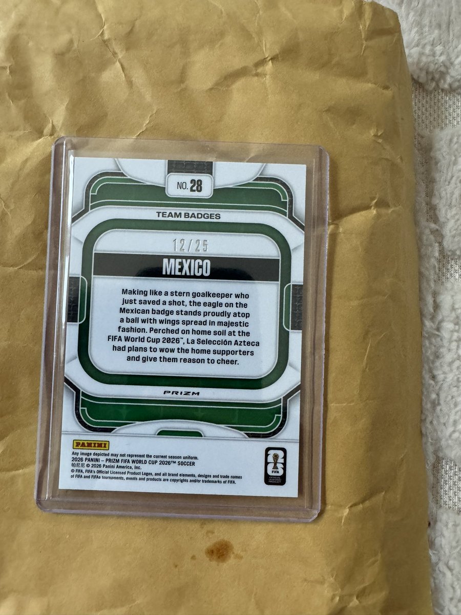 mitchh1901's tweet photo. @castrocollects @castrocollects you interested in this card my Mexico brother? https://t.co/rrN3dwgvjD