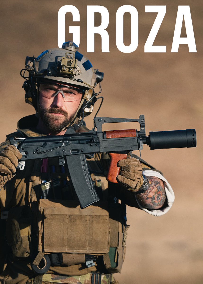 GarandThumb1's tweet photo. What do we think of the Groza? https://t.co/DztBpoOqXz