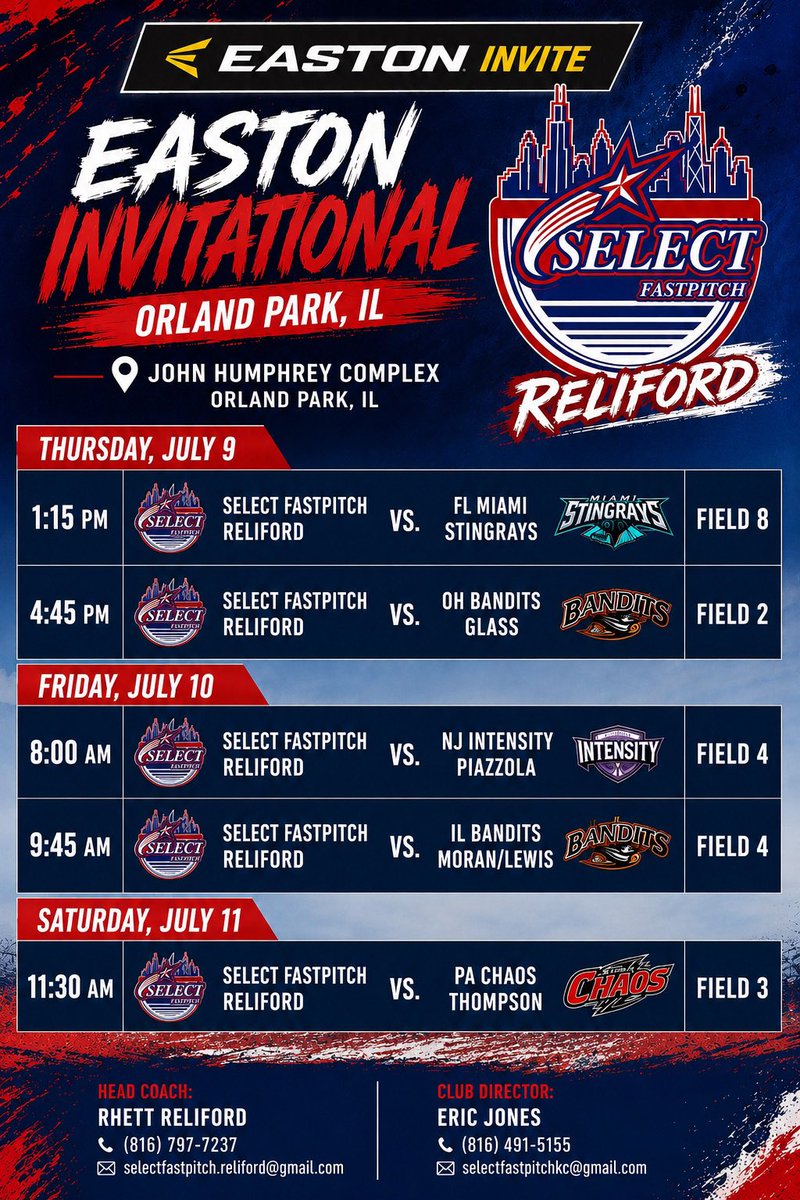 2k10Select's tweet photo. A huge thank you to the coaches that came and watch our games at @COSparkFire 16U Power Pool. Hope to see you all again as we head to Chicago for the Easton Invitational in Orland Park, IL. https://t.co/HL5xnvt7jQ