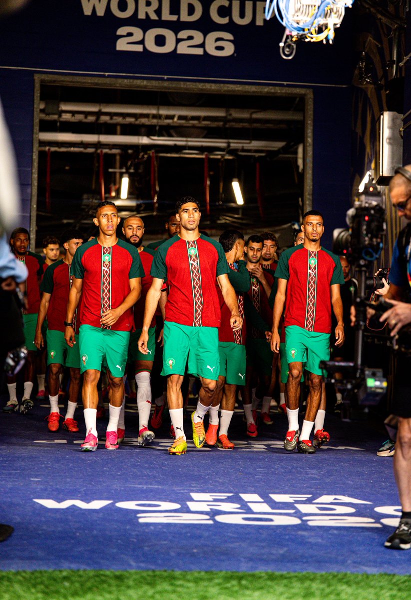 arman34260's tweet photo. 🚀 @AchrafHakimi  is UNSTOPPABLE at #WorldCup2026! 

🇲🇦 Morocco Captain shines.
⚽ 1st World Cup Goal vs Haiti 
🎯 Assists + Man of the Match 
🏆 100th Cap + African Record for most WC appearances!

From right-back to hero—leading Atlas Lions to Quarter-Finals! 🔥

Dima Maghrib! Who else is backing Hakimi? 🇲🇦💪

#AchrafHakimi #Morocco #FIFAWorldCup #Football #DimaMaghrib #Hakimi