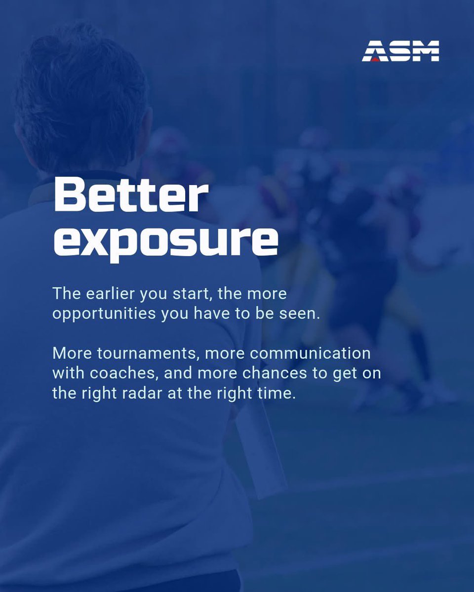 SportsByJT's tweet photo. The earlier you start your college recruitment process, the more prepared you could be! 🎓

Even though you make the decision during your junior and senior years, doesn’t mean that’s when your process begins. Start building those good habits ASAP to get the best opportunities! https://t.co/9ZUCSXj2Dr