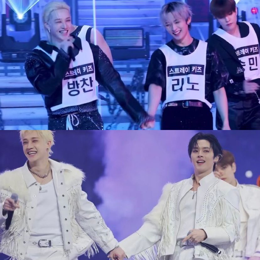witch1vy's tweet photo. minchan being the happiest while holding hands during do it has my heart https://t.co/EqUIqobNa7