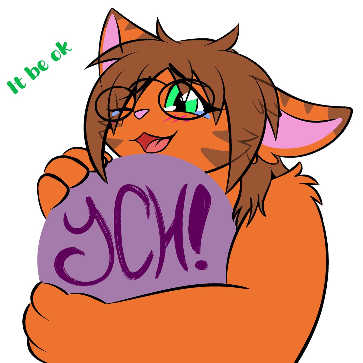 Nekotigerfire's tweet photo. I needed my own sticker, sue me!!! https://t.co/cgiEDksv4O