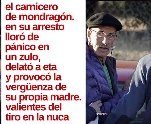 pepeluspain's tweet photo. Además de asesino , cobarde y mal hijo . https://t.co/sxyTMNdxlT