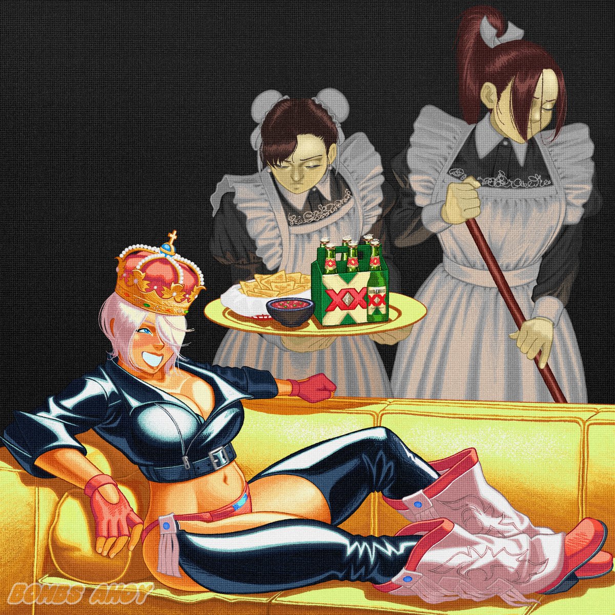 BombsAh0y's tweet photo. The Queen of Fighters https://t.co/S9j2iINKPP