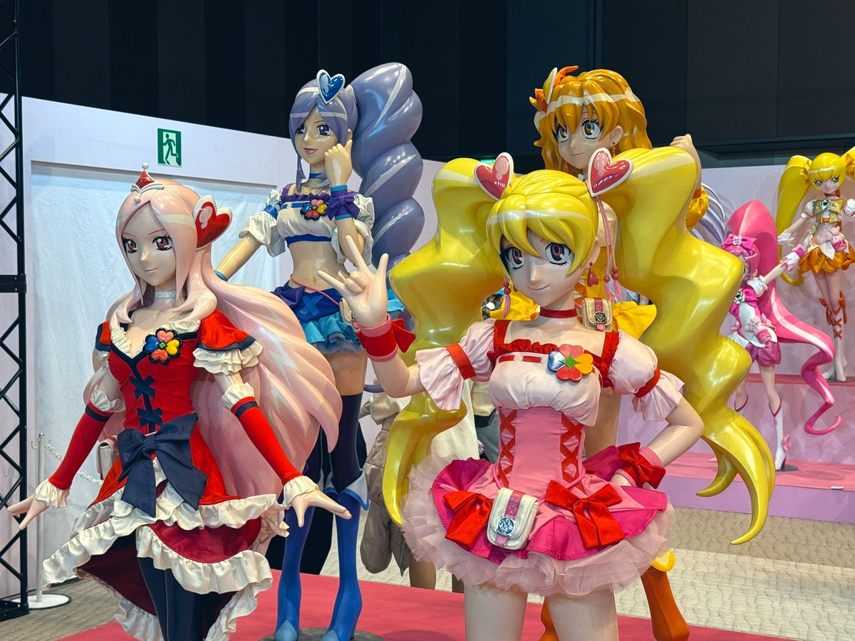 Ribbon_precure's tweet photo. @maboEX @GilAka_3rd 横からごめんなさい、大阪には居ませんでしたが一応プリキュア展にはいましたよ！ https://t.co/NtDZIMqy2j