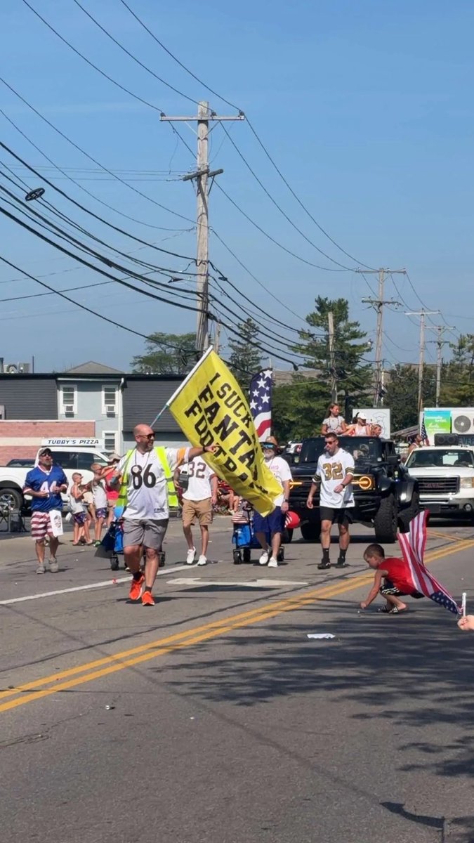RobStillion's tweet photo. @steelers had to pay off my Fantasy Football punishment…but represented the Black and Gold with pride. #herewego https://t.co/sclkK4q3BW