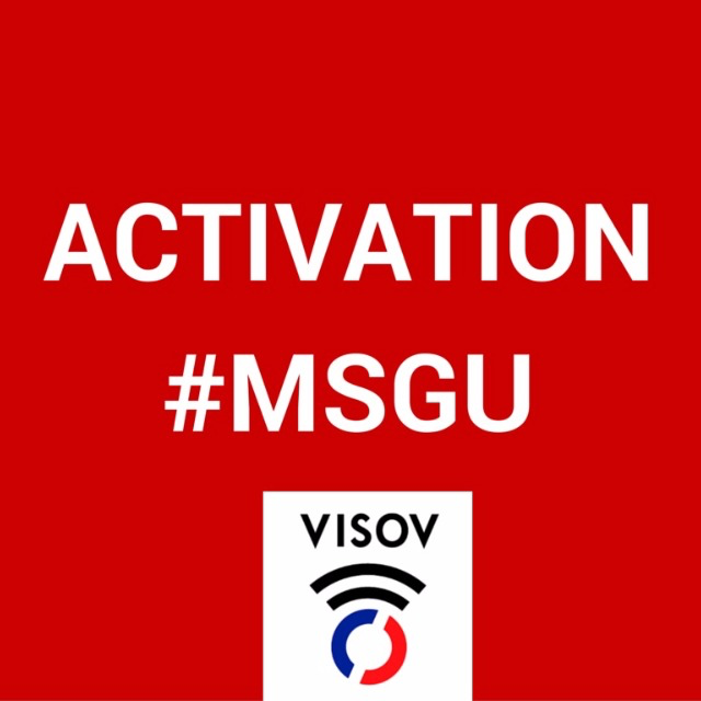 VISOV1's tweet photo. VISOV est mobilisé pour les feux de forêt dont ceux de Trévillach (66) et de Lédenon (30). 

Toutes informations utiles à la protection des personnes, des animaux, des personnes peut nous être signalées. https://t.co/nBt1r3ylU1