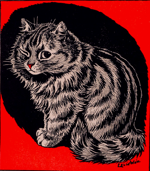 artenpedia's tweet photo. Louis Wain https://t.co/Yx3XQpKlCe
