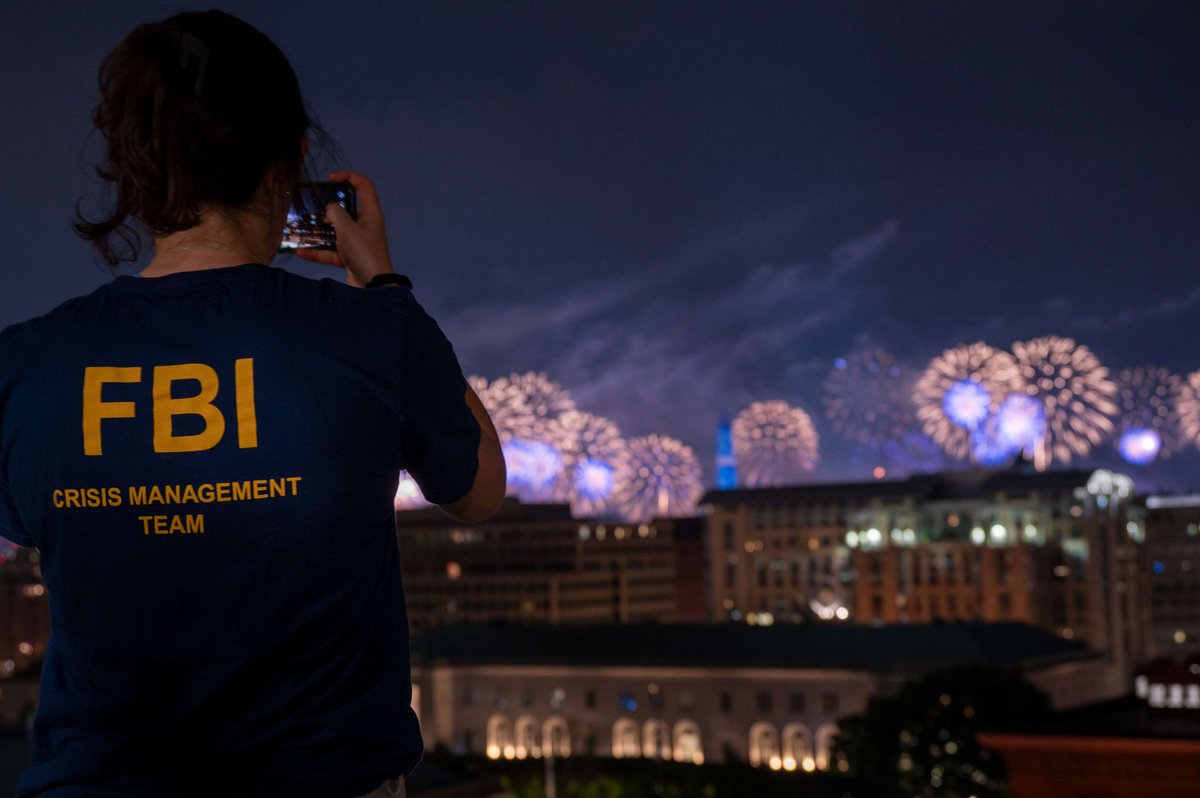 FBIWFO's tweet photo. Whether you joined us in the nation's capital yesterday or celebrated #America250 in your hometown, we hope you and your family enjoyed America's semiquincentennial.

As #Freedom250 events continue this summer, you can rest assured knowing #FBIWFO and our federal and local partners remain committed to keeping the district safe and beautiful.