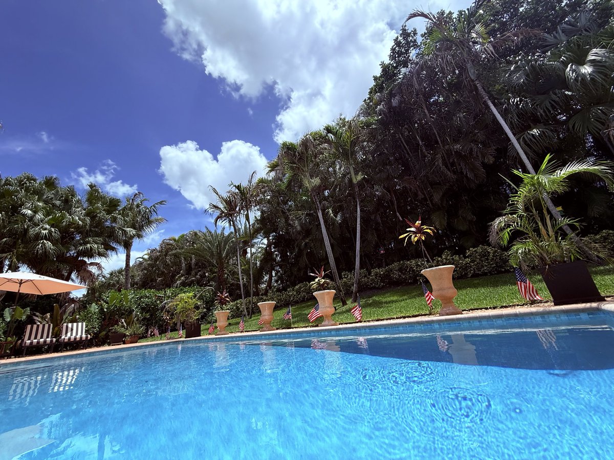SaltMalone's tweet photo. Perfect day for the pool https://t.co/F77gavNQ8o