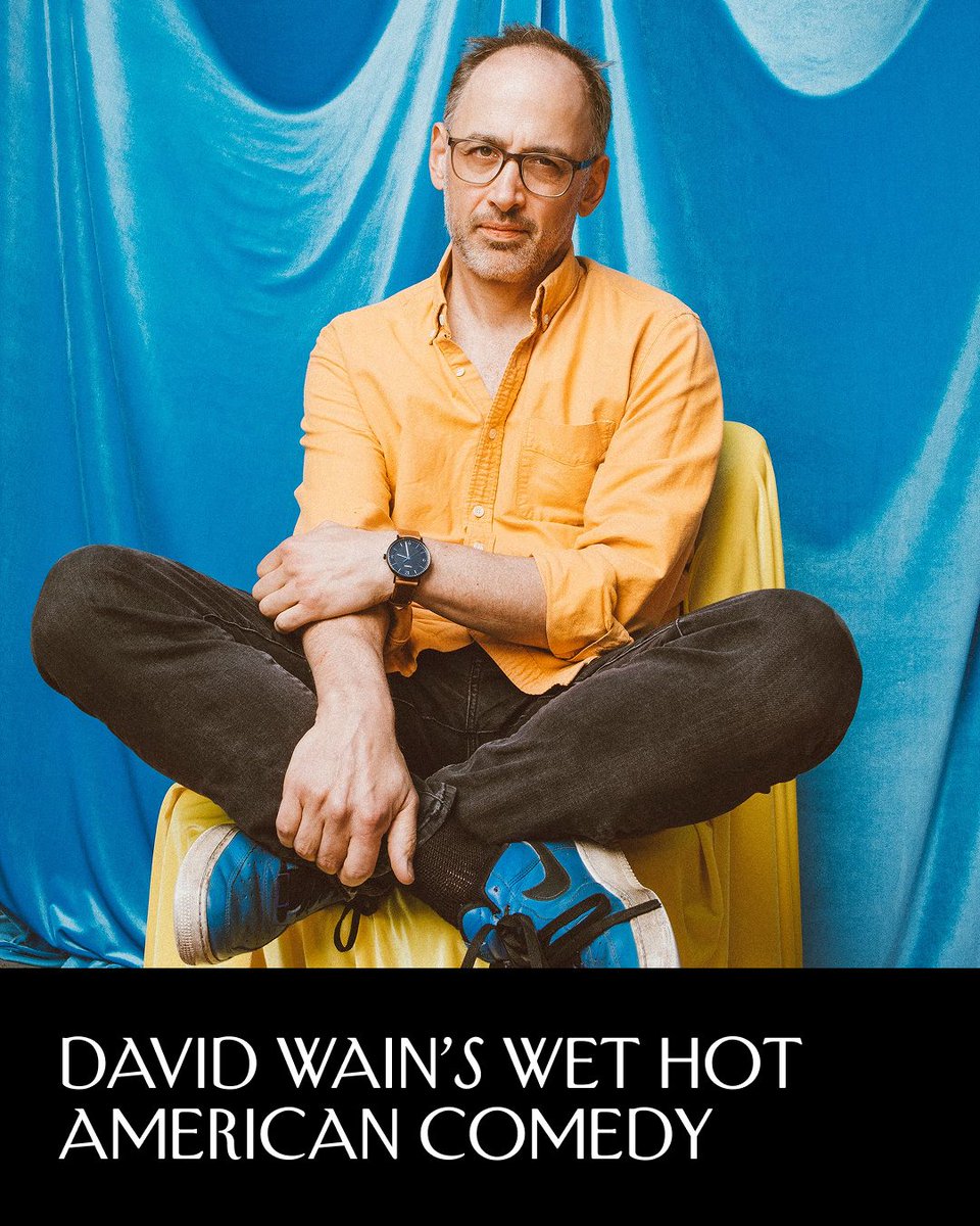 NewYorker's tweet photo. Twenty-five years after “Wet Hot American Summer,” David Wain has made another absurdist comedy—this time about the famous person with whom your partner is allowed to cheat on you in the extremely unlikely event that they meet. “Gail Daughtry and the Celebrity Sex Pass,” Wain’s first film in eight years, centers on Zoey Deutch’s journey to pursue her own fantasy lay, Jon Hamm. Despite a starry cast, including Hamm, Jennifer Aniston, and “Weird Al” Yankovic, “Gail Daughtry” is an underdog in a Hollywood that seems to think that comedy is only meant for movie theatres when it’s a sequel or reboot. In an interview with Michael Schulman, Wain talks about the State, his latest project, and the challenges of creating original comedy. Read their full conversation: https://t.co/9qRtK8DBGF