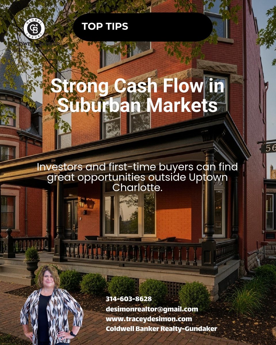 traceyds's tweet photo. Belmont and Mount Holly keep cash flow strong for investors and first-time buyers, with lower buy-in and steady rental demand that rivals Charlotte’s city core. Would you consider the suburbs over Uptown? https://t.co/cFaXr7RwfQ